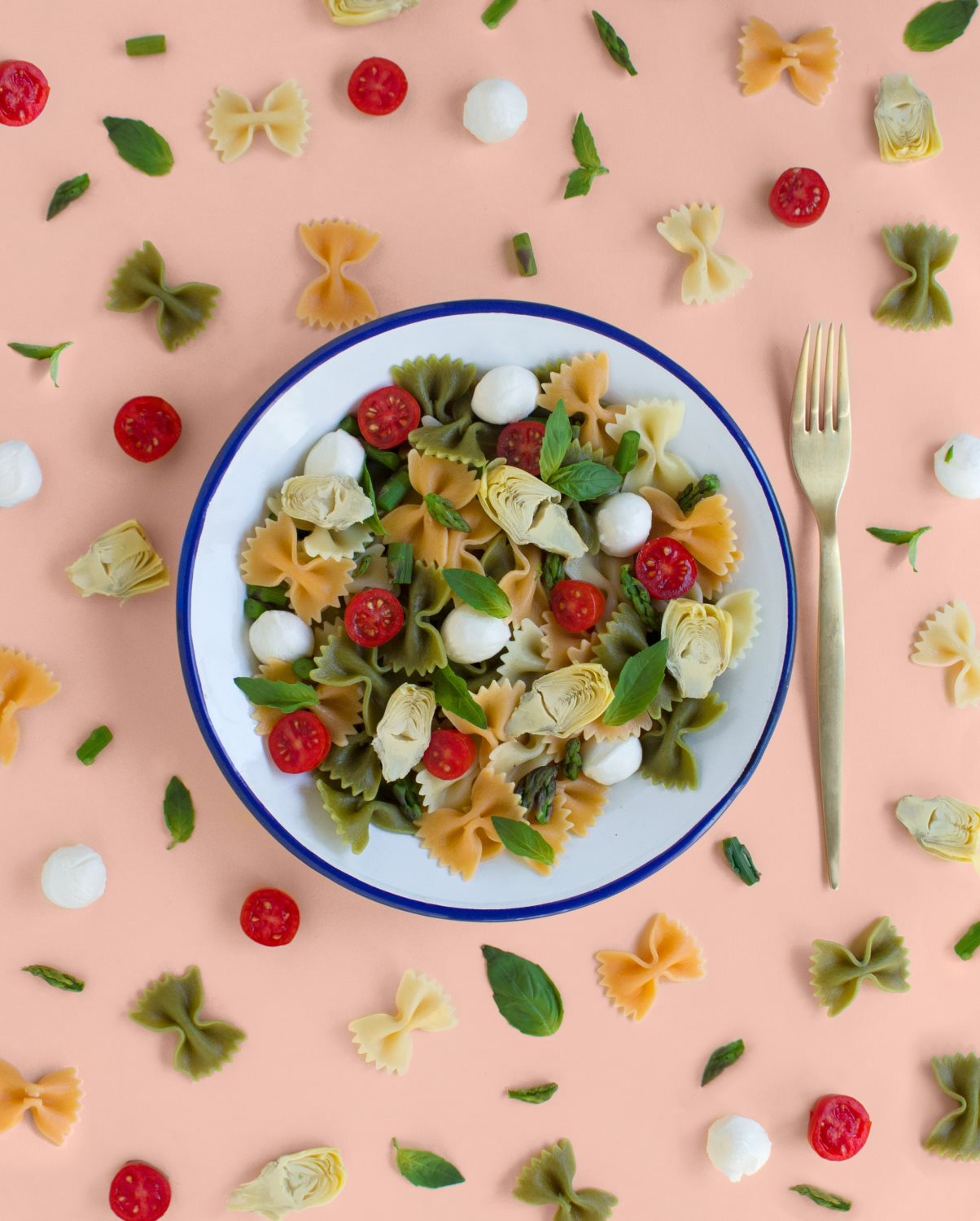 סלט פסטה צבעוני_צילום סטודיו TEKA