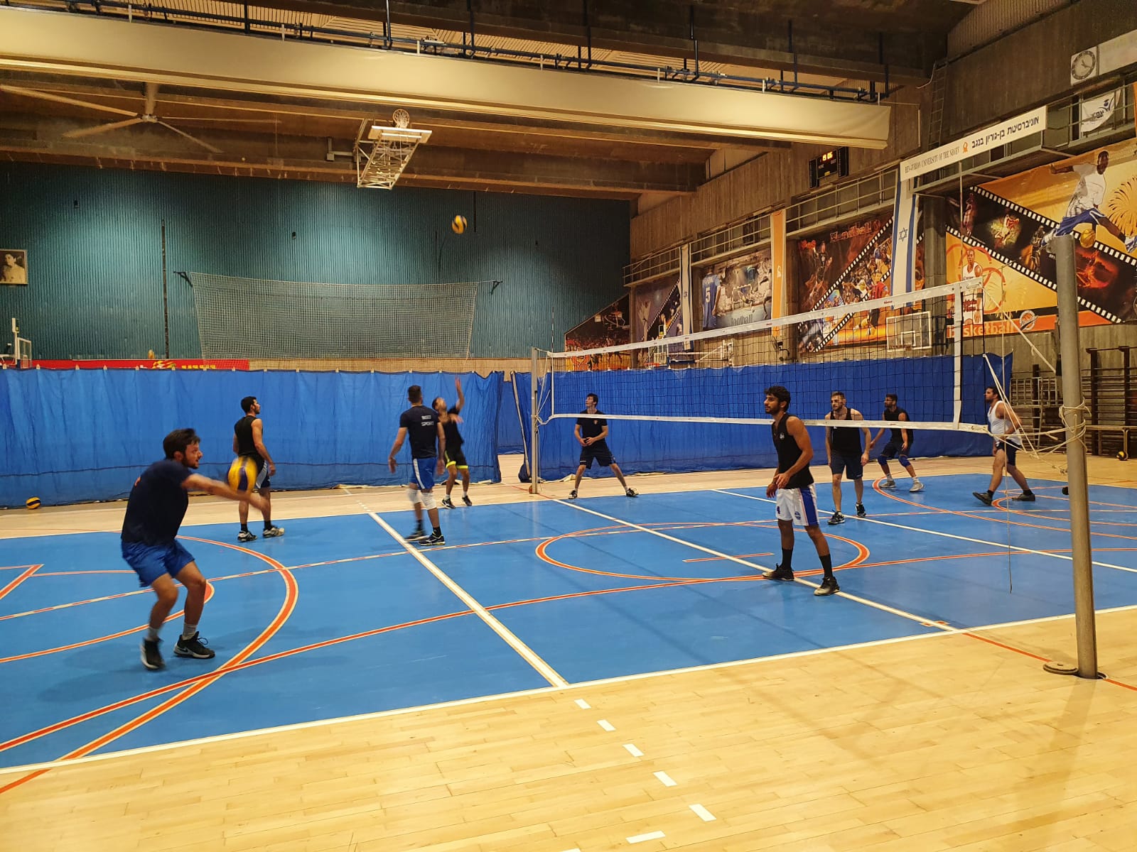 אס"א בן גוריון בכדורעף, קרדיט ירון שוורץ