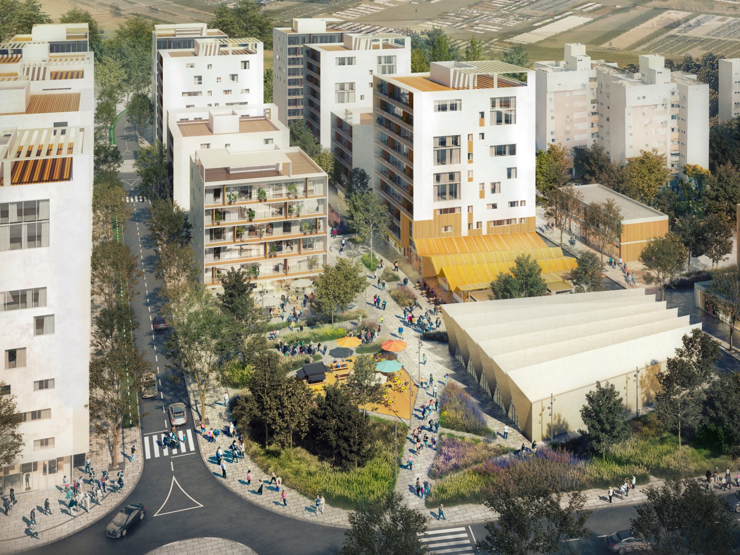 הדמיות באדיבות דרמן ורבקל אדריכלים