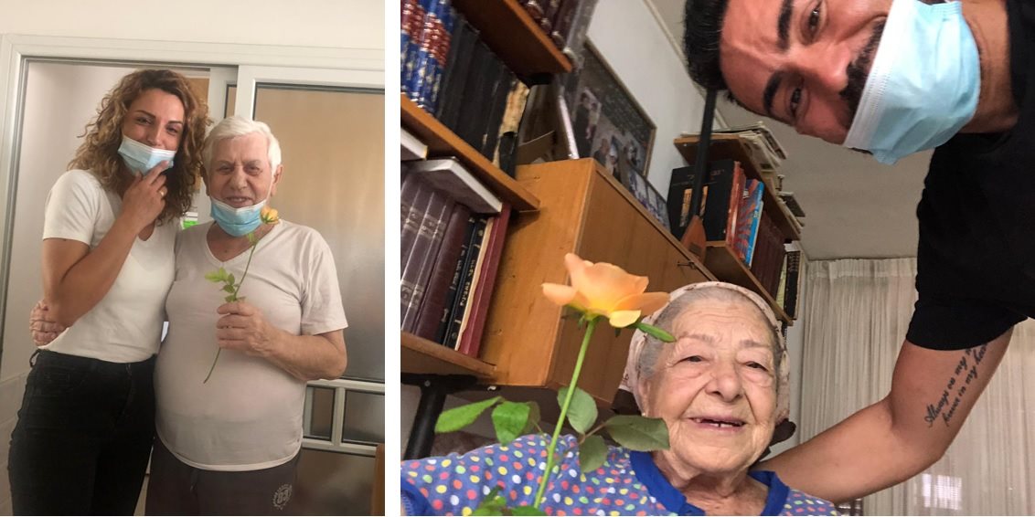 צחי שני נגר ואורטל טביב עם המתאמנים, צילום פרטי