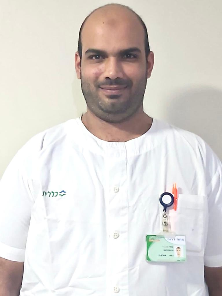 עודיי סעיד פיזיותרפיסט מכון הפיזיותרפיה של כללית בבאר שבע