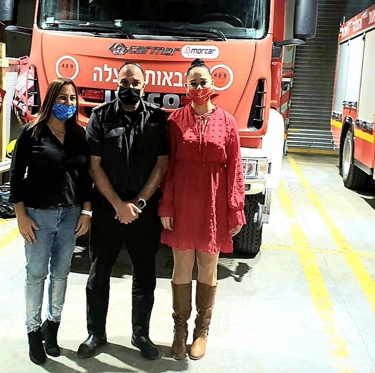 ציפורה חלפון טפסר משה עמר ושרונה טל צילום פרטי