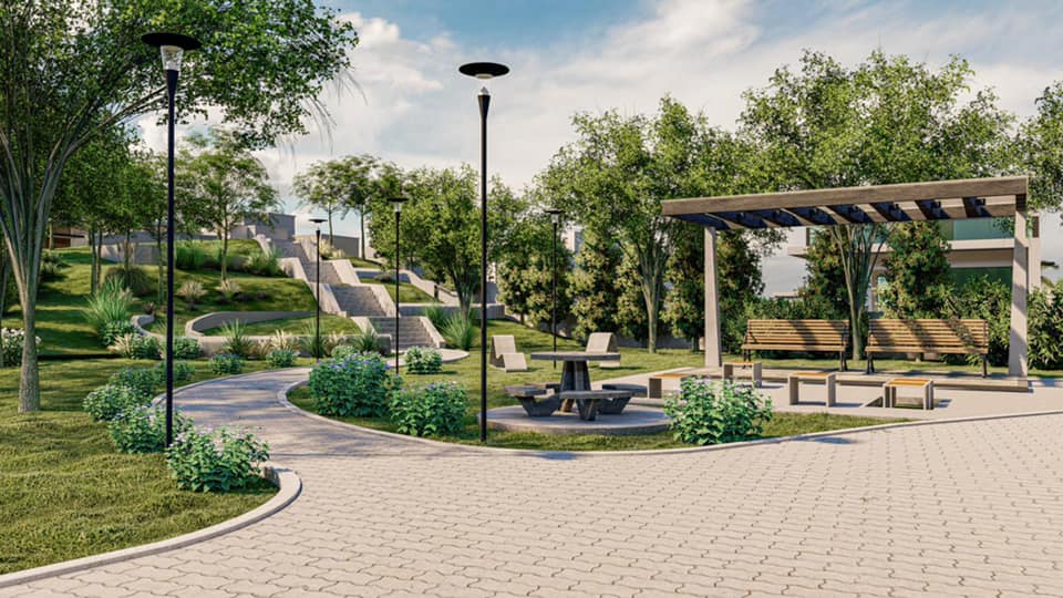 הדמית הטיילת באדיבות עיריית באר שבע 