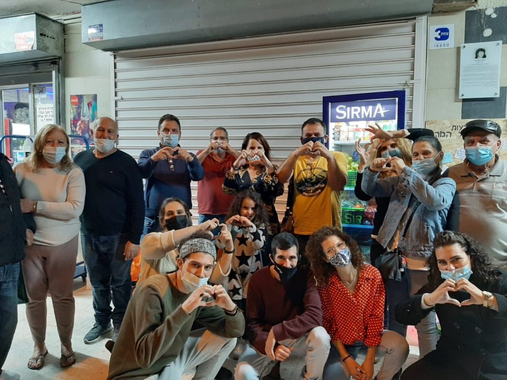 המקרר החברתי בבאר שבע. צילום: יסמין סקס פרידמן וירון ניר