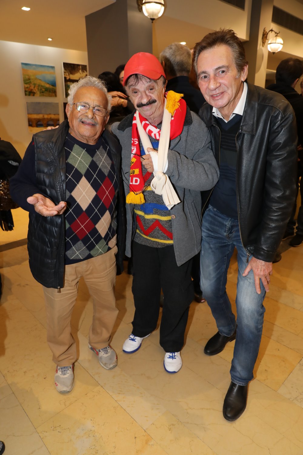 מוטי גלעדי, דובי גל, גבי עמרני. צילום: רפי דלויה