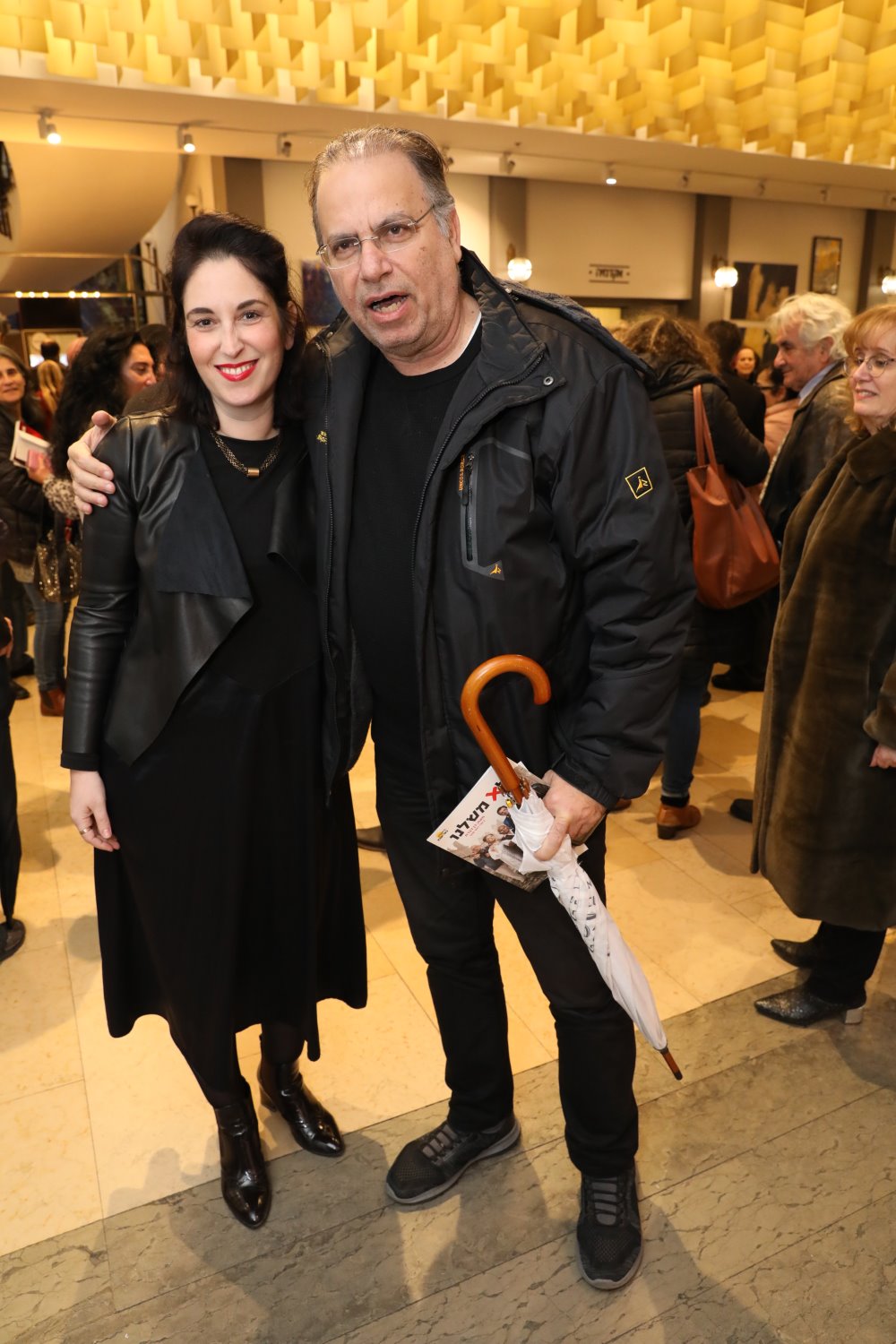 נתן דטנר ושיר גולדברג. צילום: רפי דלויה