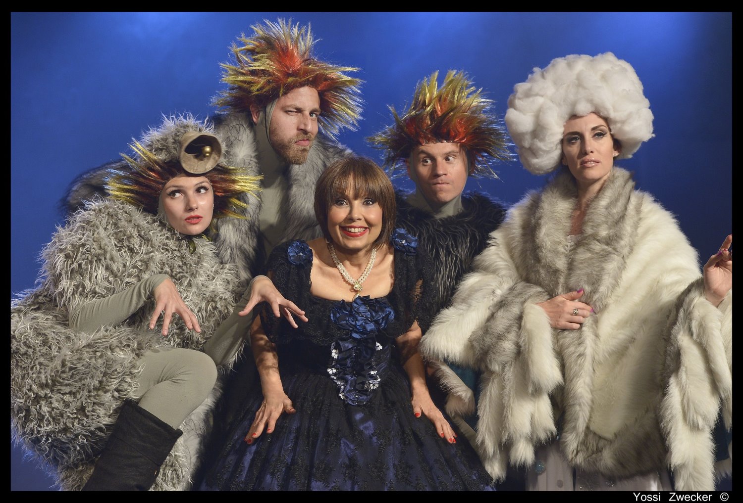 ניצה שאול בארץ הטרולים. קרדיט: יוסי צבקר