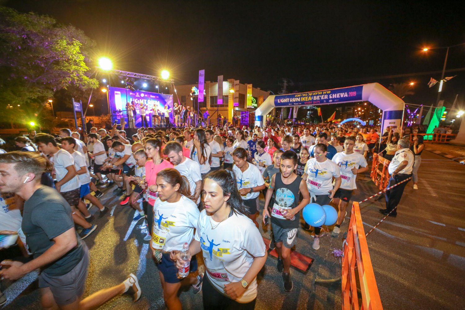 מרוץ הלילה בשנה שעברה. קרדיט רונן טופלברג