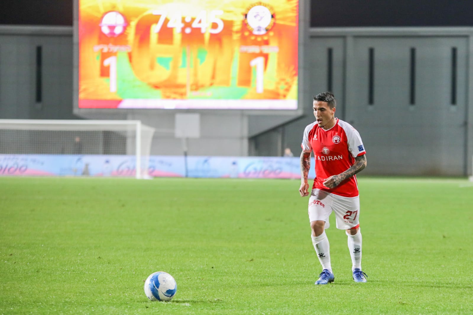 ז'וסוואה היה המצטיין על המגרש. צילום: זאב דיקמן