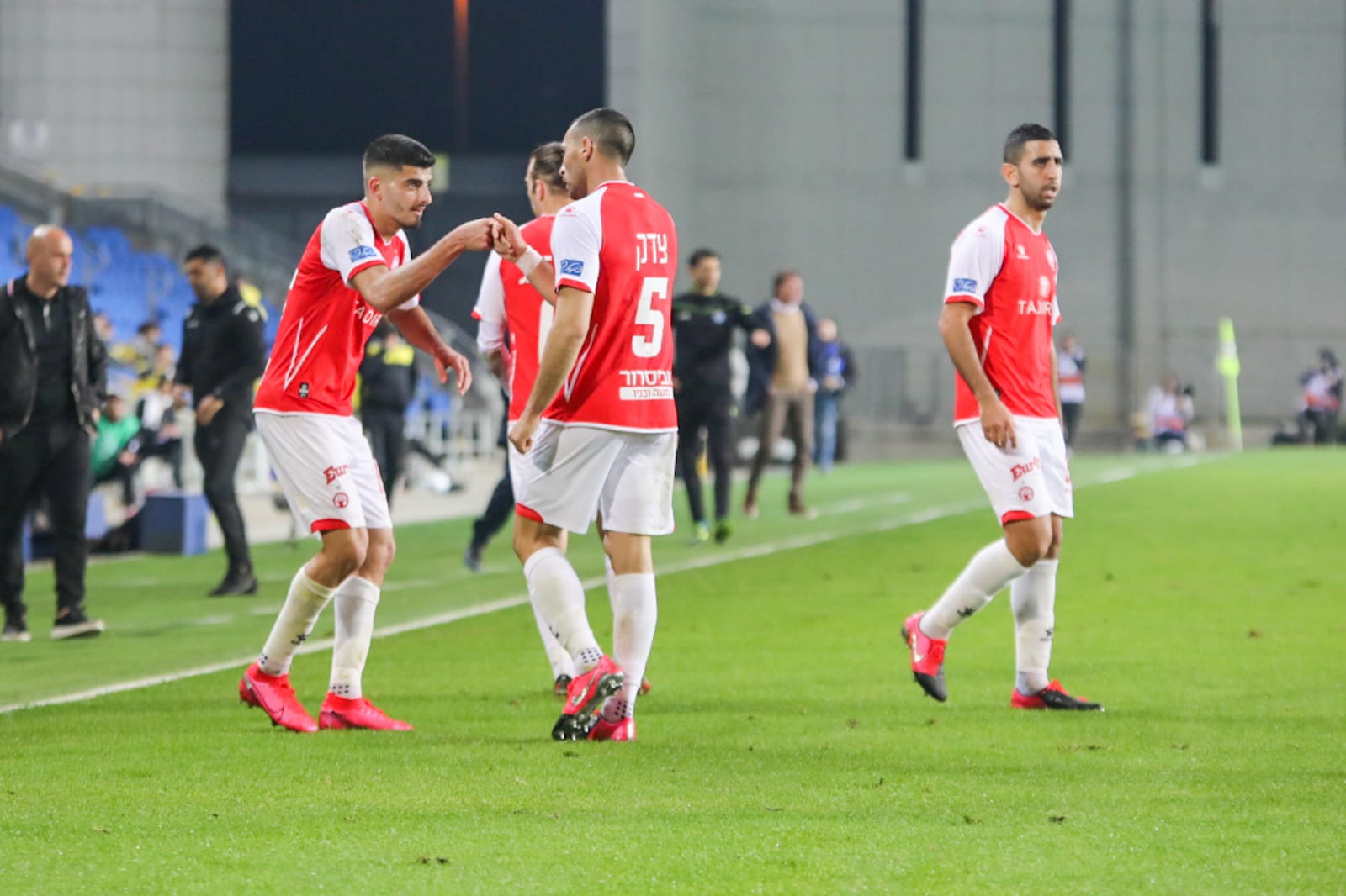 שיר צדק חזר לכר הדשא. צילום: זאב דיקמן