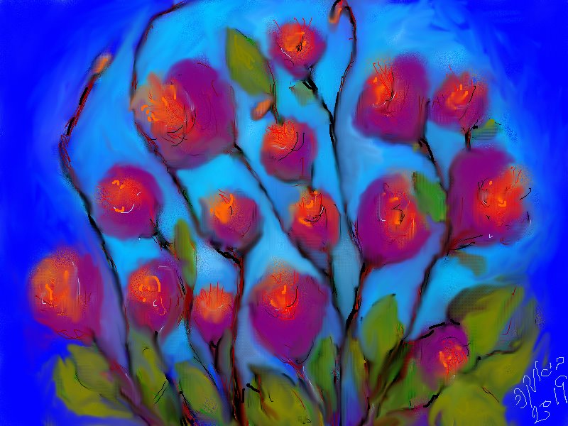 ביאנקה אשל גרשוני, ללא כותרת, 2019, ציור דיגיטלי 