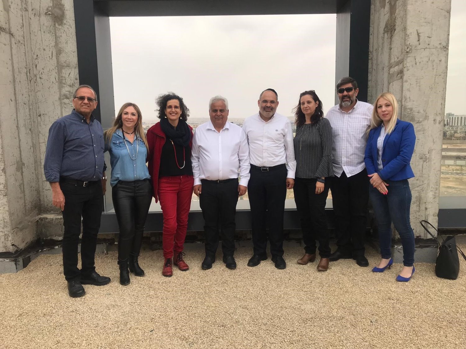 סיור הרשות בקרית התקשוב - צילום יחצ