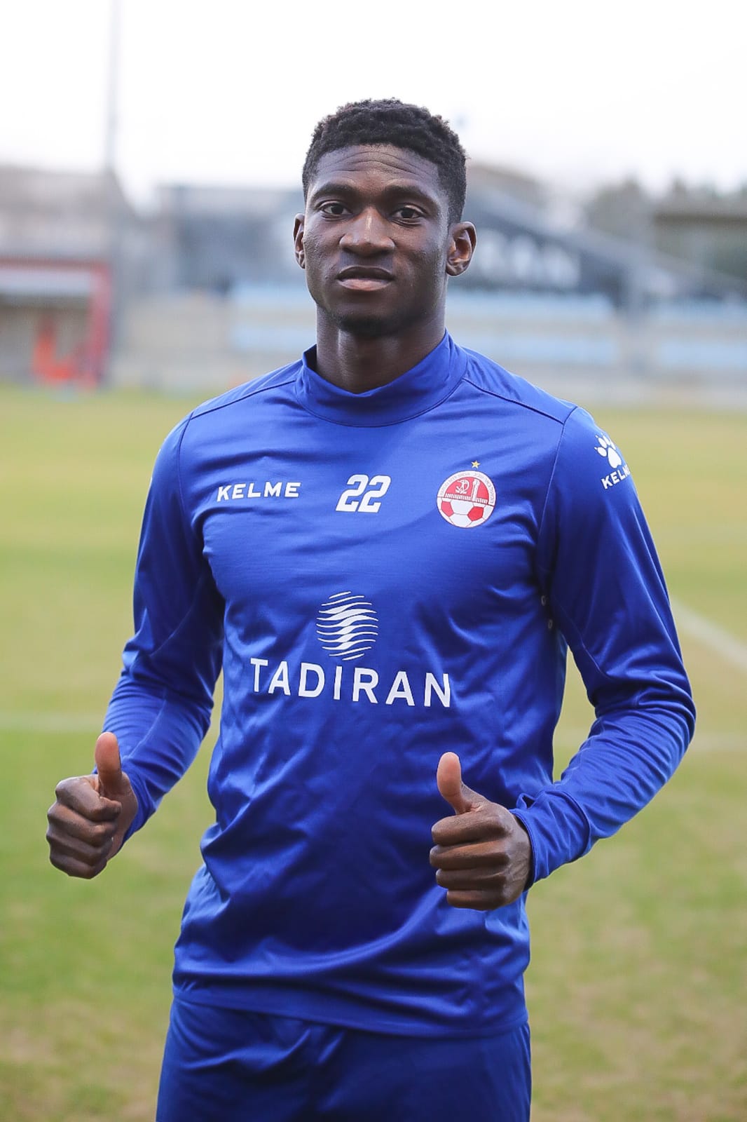 אקולטסה באימון. צילום: זאב דיקמן