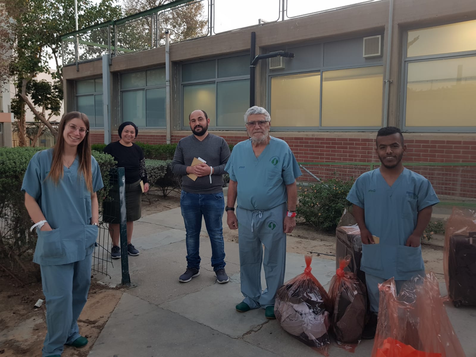 המחלימים ששוחררו צילום באדיבות סורוקה 