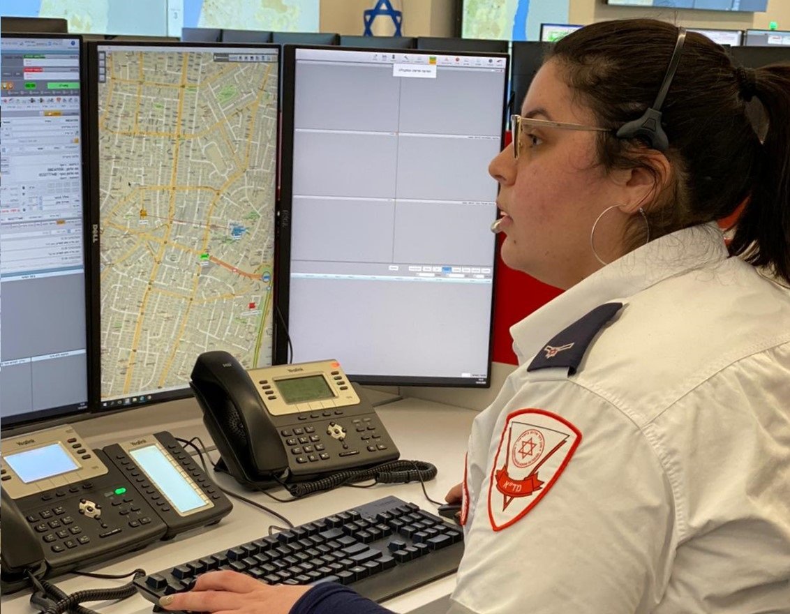 נועה רינה אליהו. צילום: דוברות מד"א