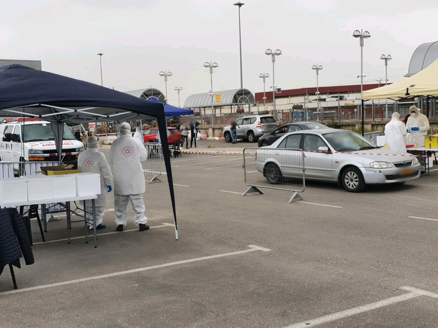 מתחם היבדק וסע צילום מד"א 