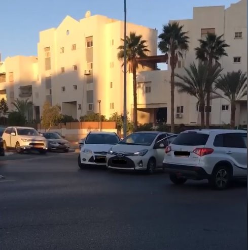 צומת בנווה זאב. צילום פרטי