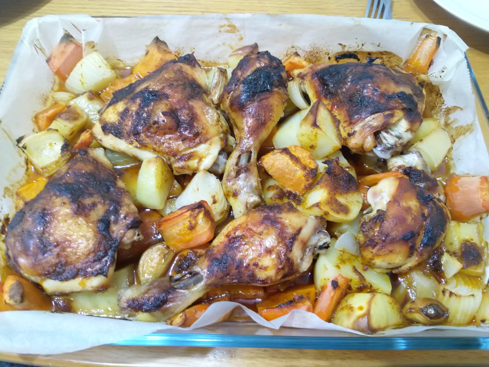 עוף בתנור. צילום: יהלי אוזן