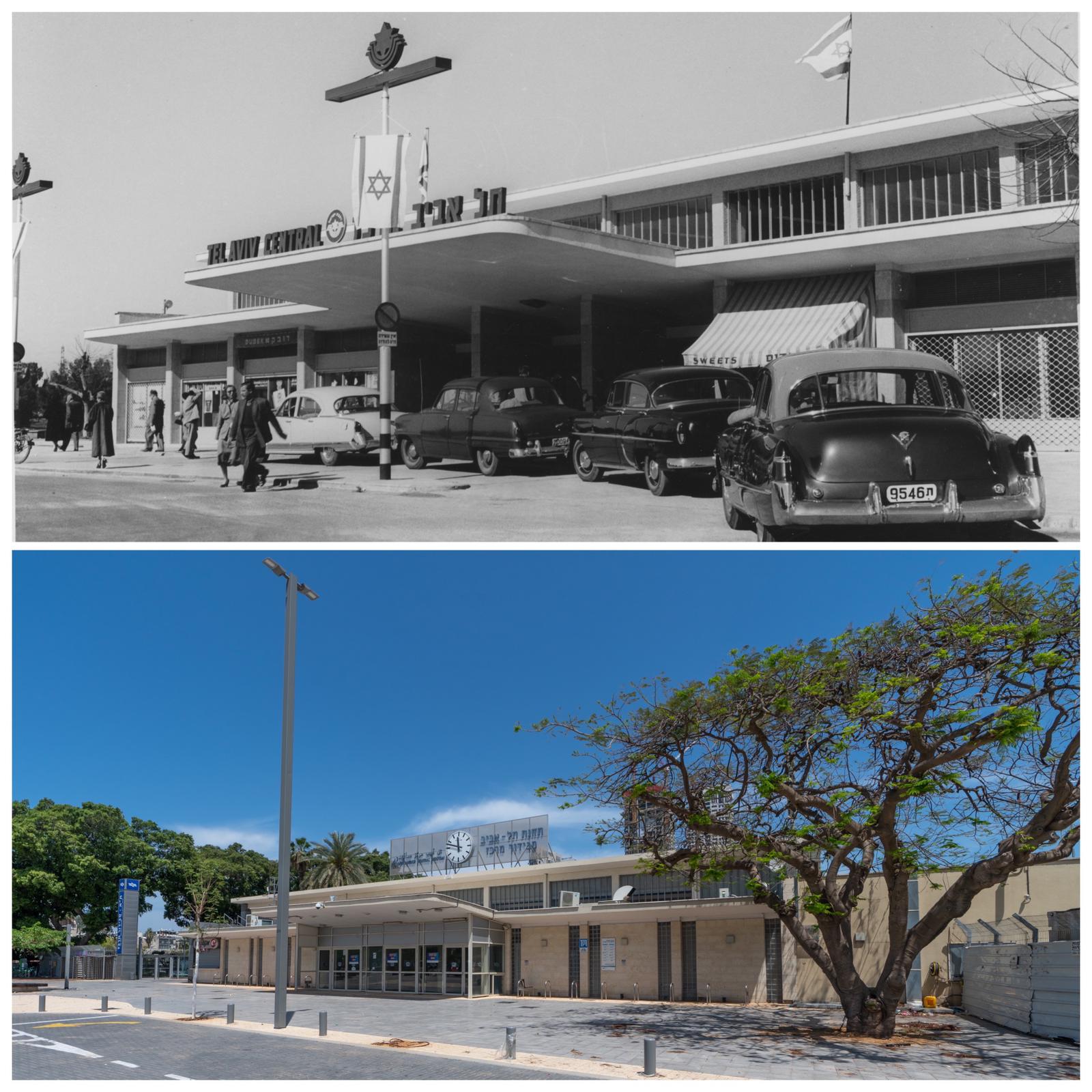 קרדיט מקור - ארכיון המורשת, מוזיאון הרכבת קרדיט שחזור: cloudview צילומי אויר