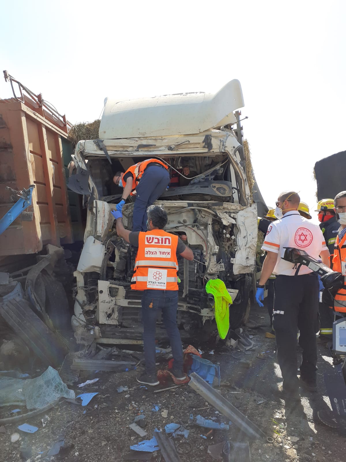 צילום מהזירה: איחוד הצלה