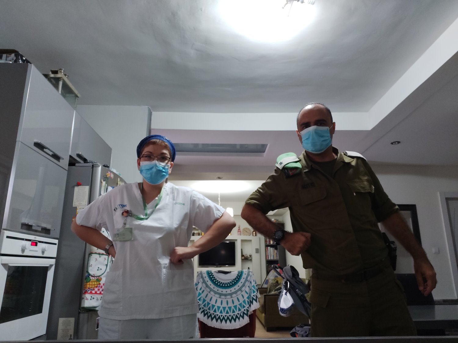 גיל וקרן נאור. צילום ביתי