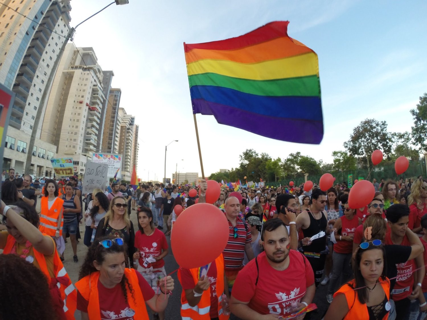 מצעד הגאווה בבאר שבע 2017. צילום דוברות הבית הגאה