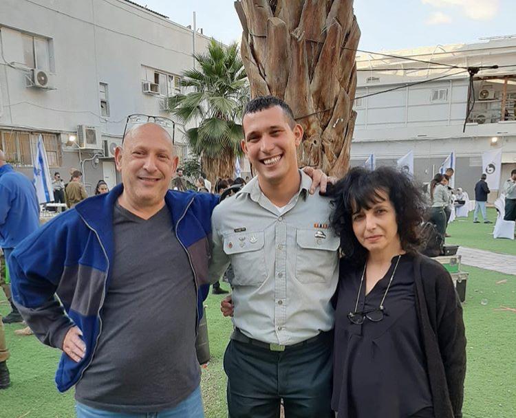 סרן אור יול בטקס המצטיינים. קרדיט דובר צה"ל