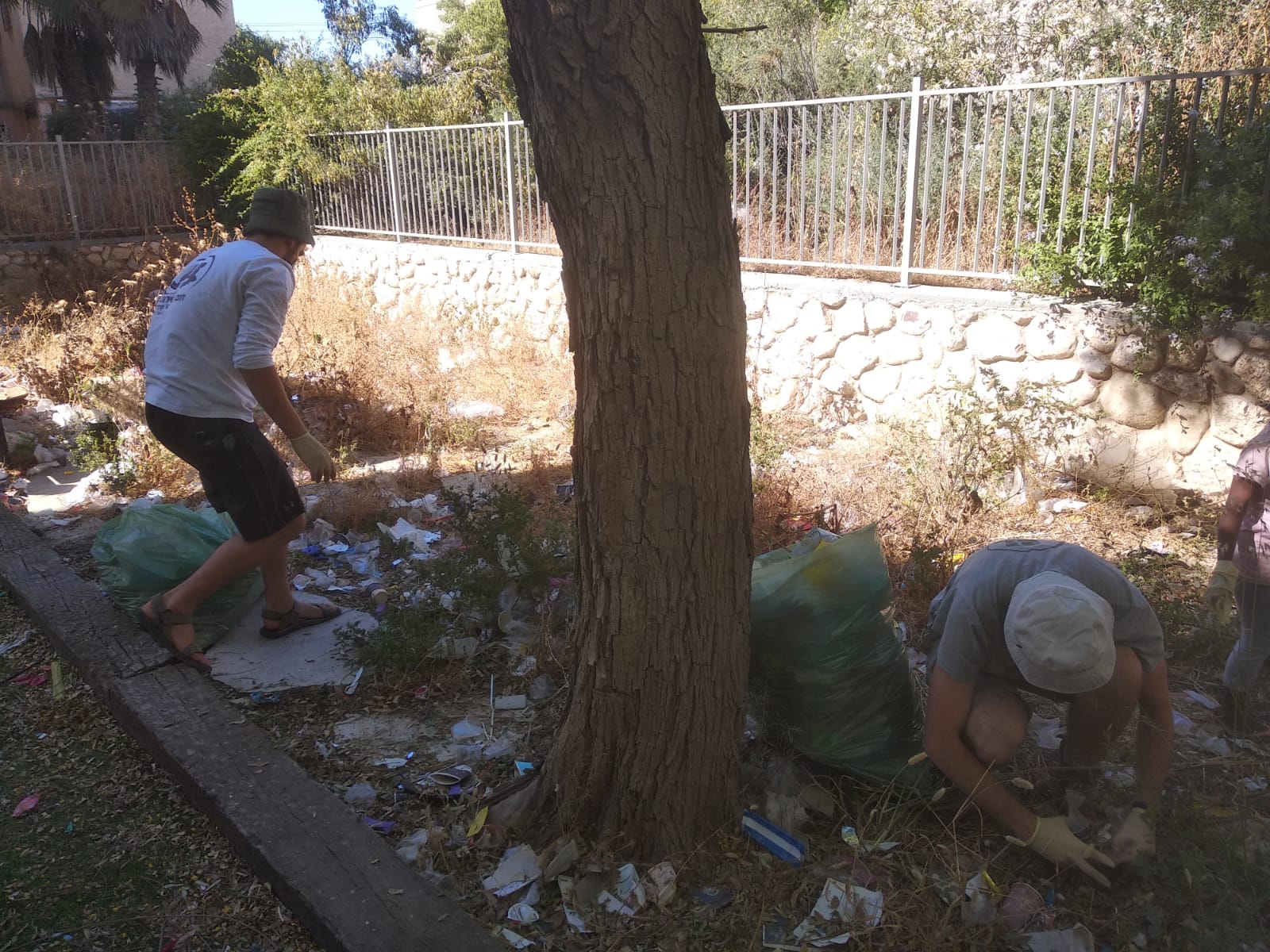 מנקים את שכונה ד'