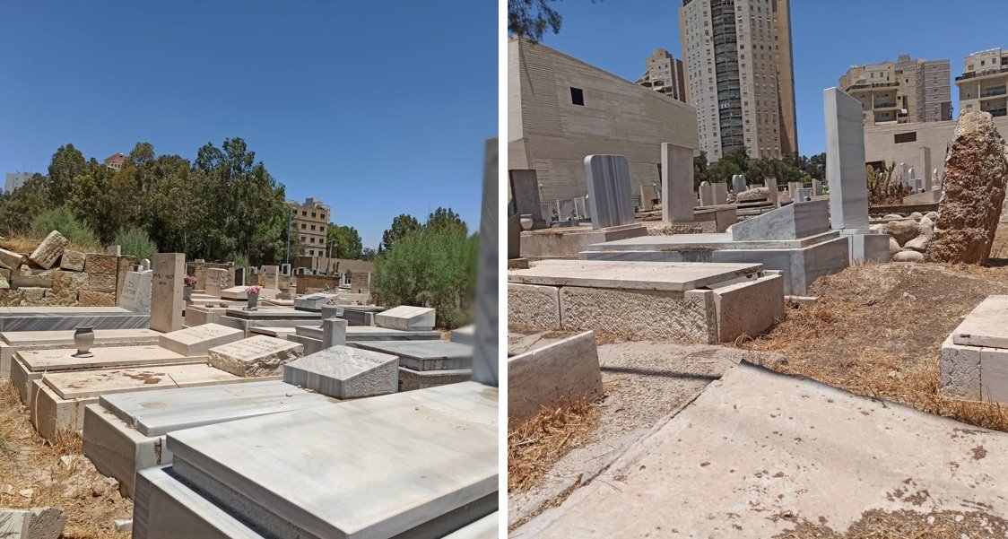 כך נראה בית העלמין האלטרנטיבי אחרי. צילום: יהלי אוזן