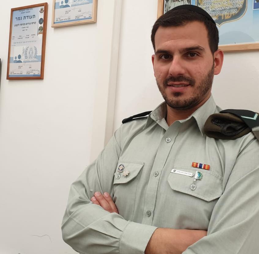 רס"ל ישראל אפללו, קרדיט דובר צה"ל