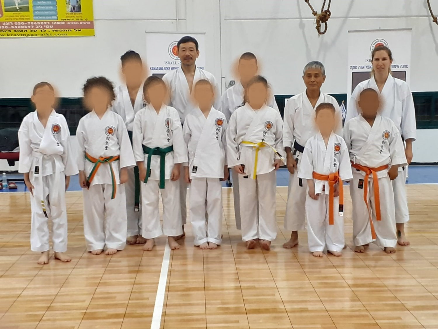 סמינר ארצי בראשות קוגה האנשי דאן 9 וקאנצ'ו קנאזאווה דאן 8 מבכירי המורים בארגון SKIF