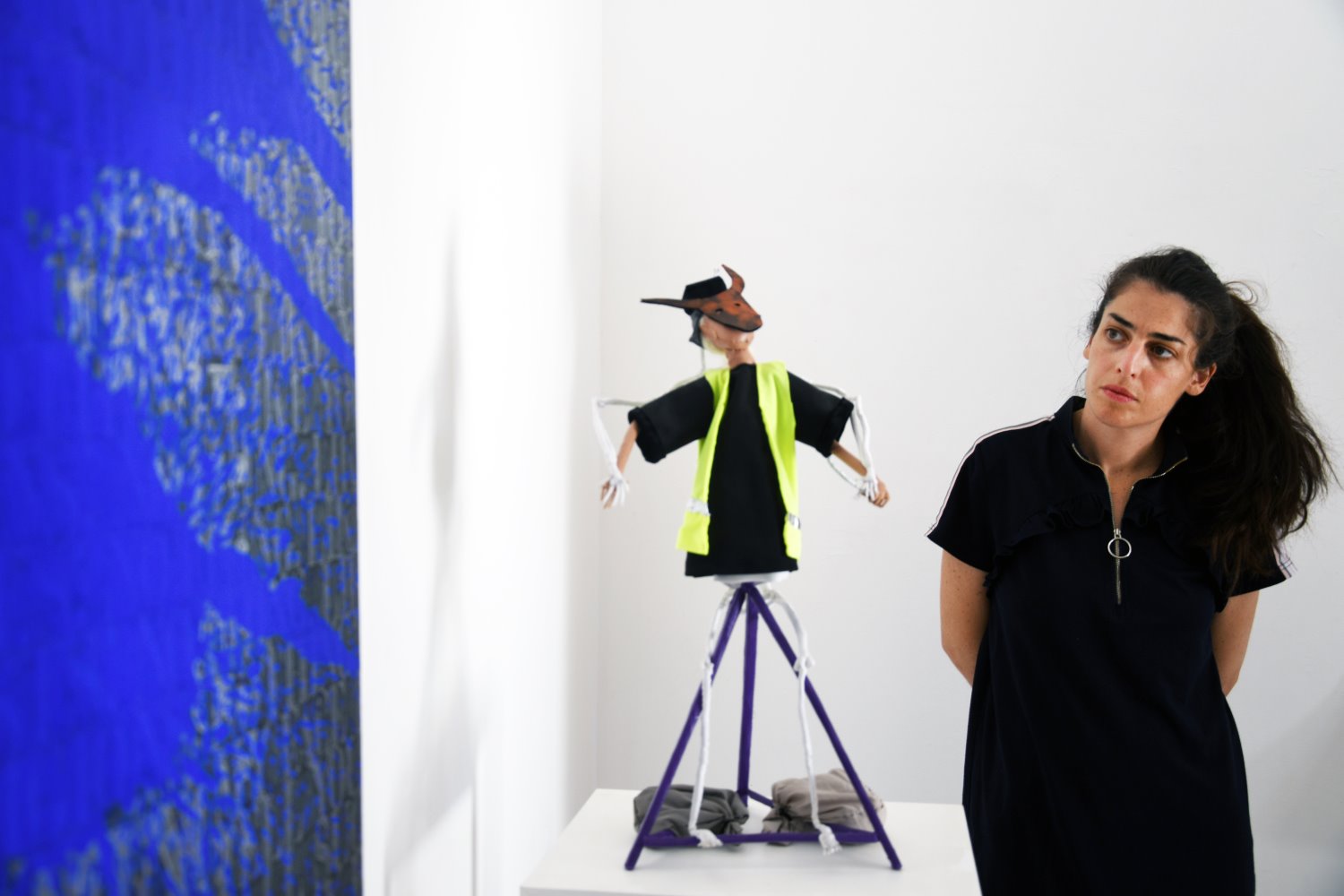 תערוכת "קרבה מתוך בחירה" המוצגת בגלריה טרומפלדור. קרדיט צילום: יולי שוורץ