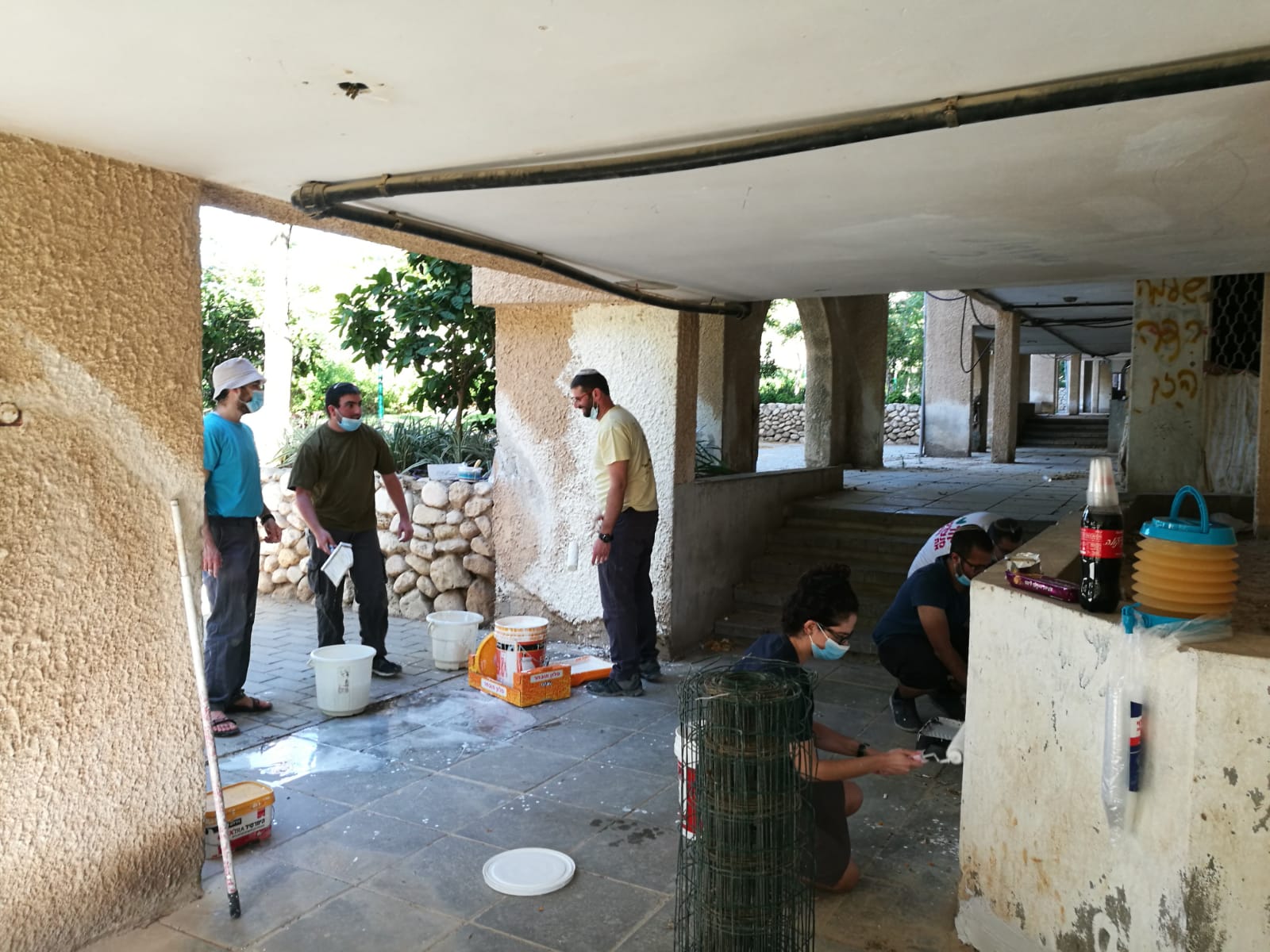 תושבי שכונה יא' ביוזמת צביעה