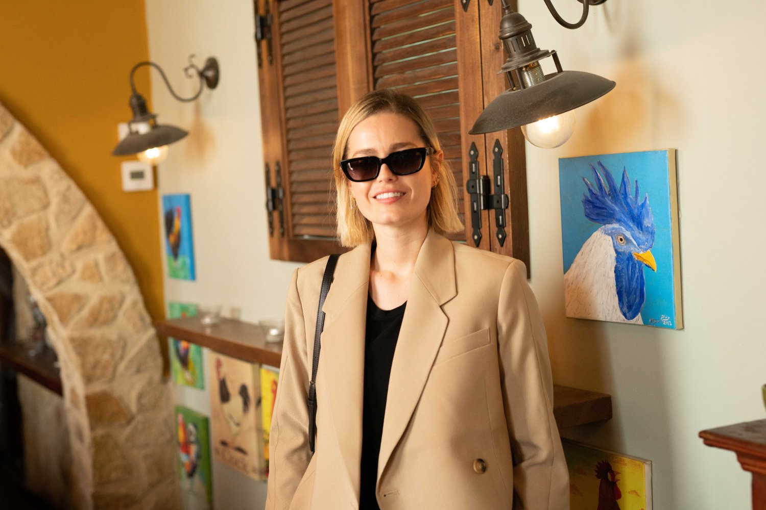 שביט ויזל במפגש מלכות בתרנגול הכחול. צילום טל שחר