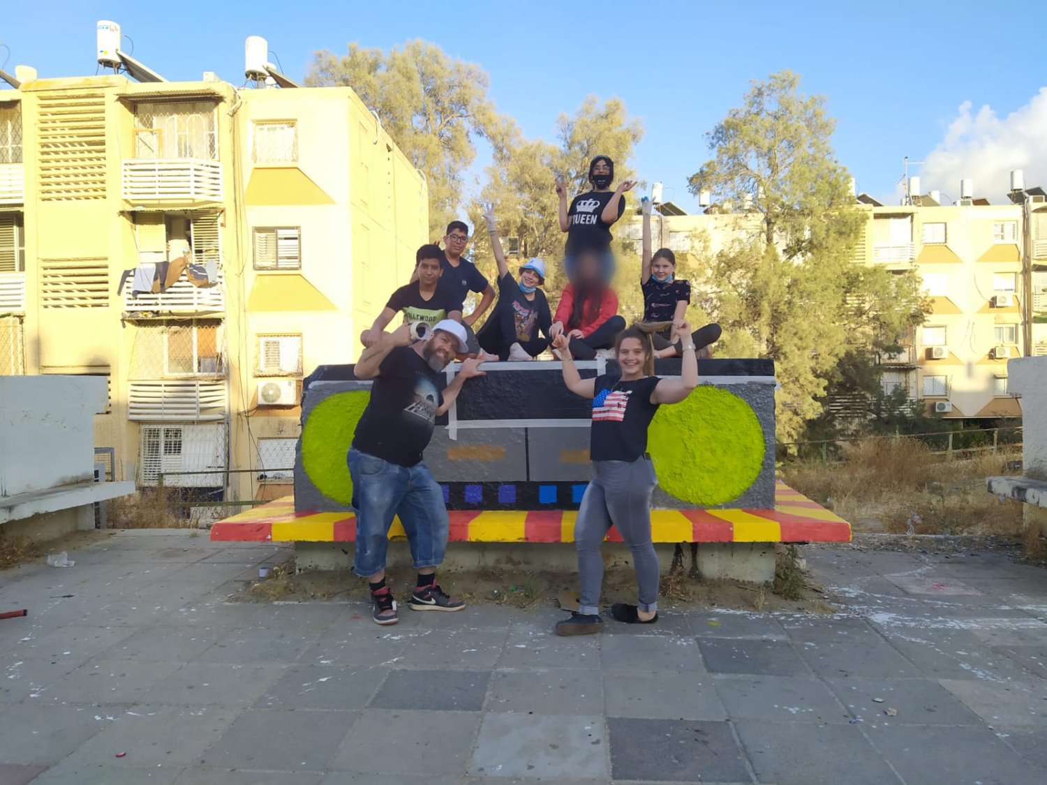 גרפיטי סיטי שכונה יא'