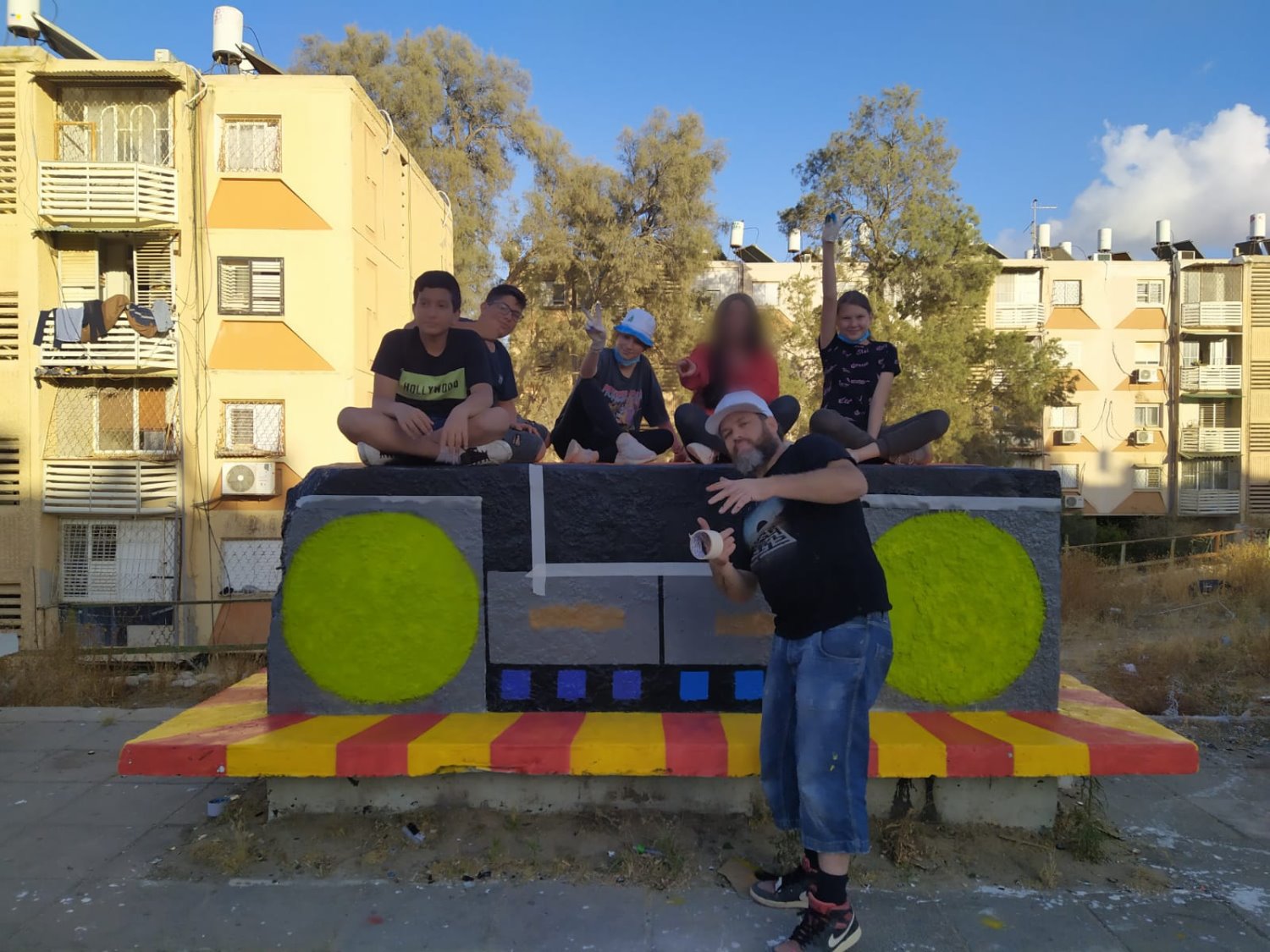 גרפיטי סיטי שכונה יא'