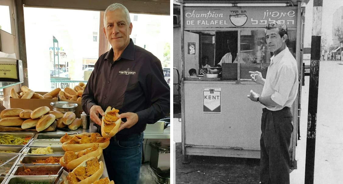 דוכן הפלאפל המקורי והבאגט של אורי היום