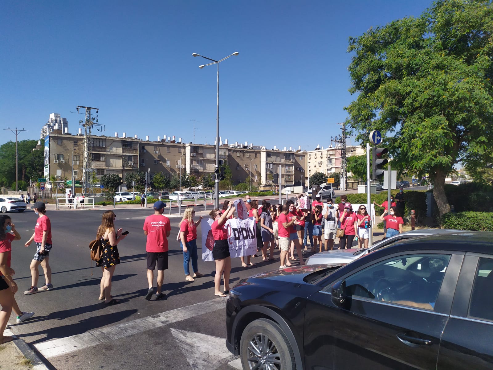 מחאת עו"סים שינוי בבאר שבע. קרדיט מיקי כהן