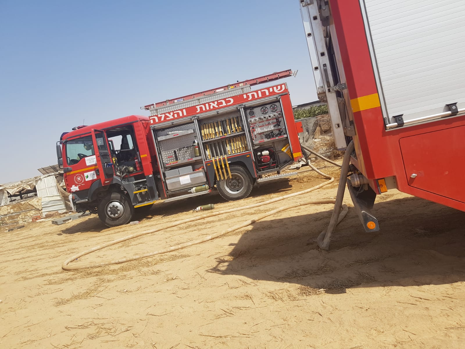 באדיבות דוברות כבאות והצלה נגב