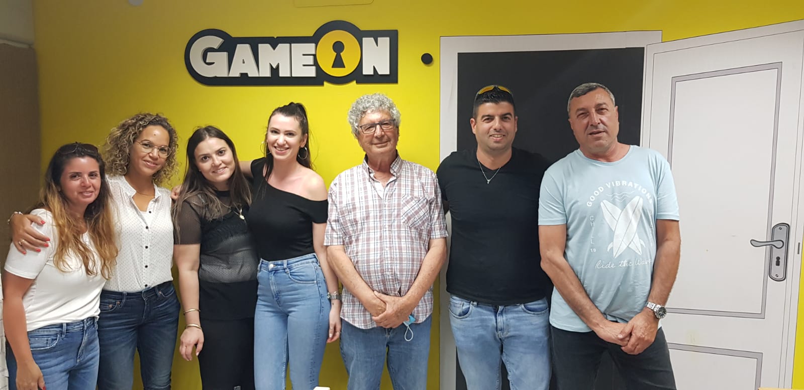 מחלקת השיווק והמכירות של חברת נגב אקולוגיה ביום גיבוש - קרדיט יחצ 