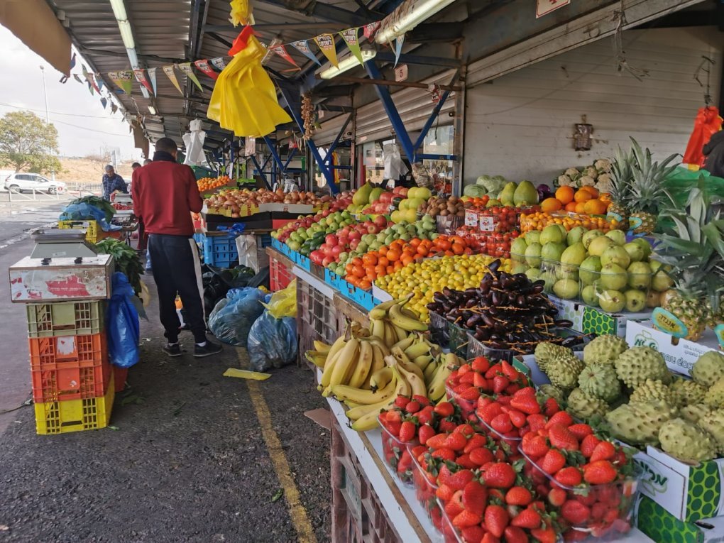 השוק העירוני בבאר שבע. צילום: נועה גבאי