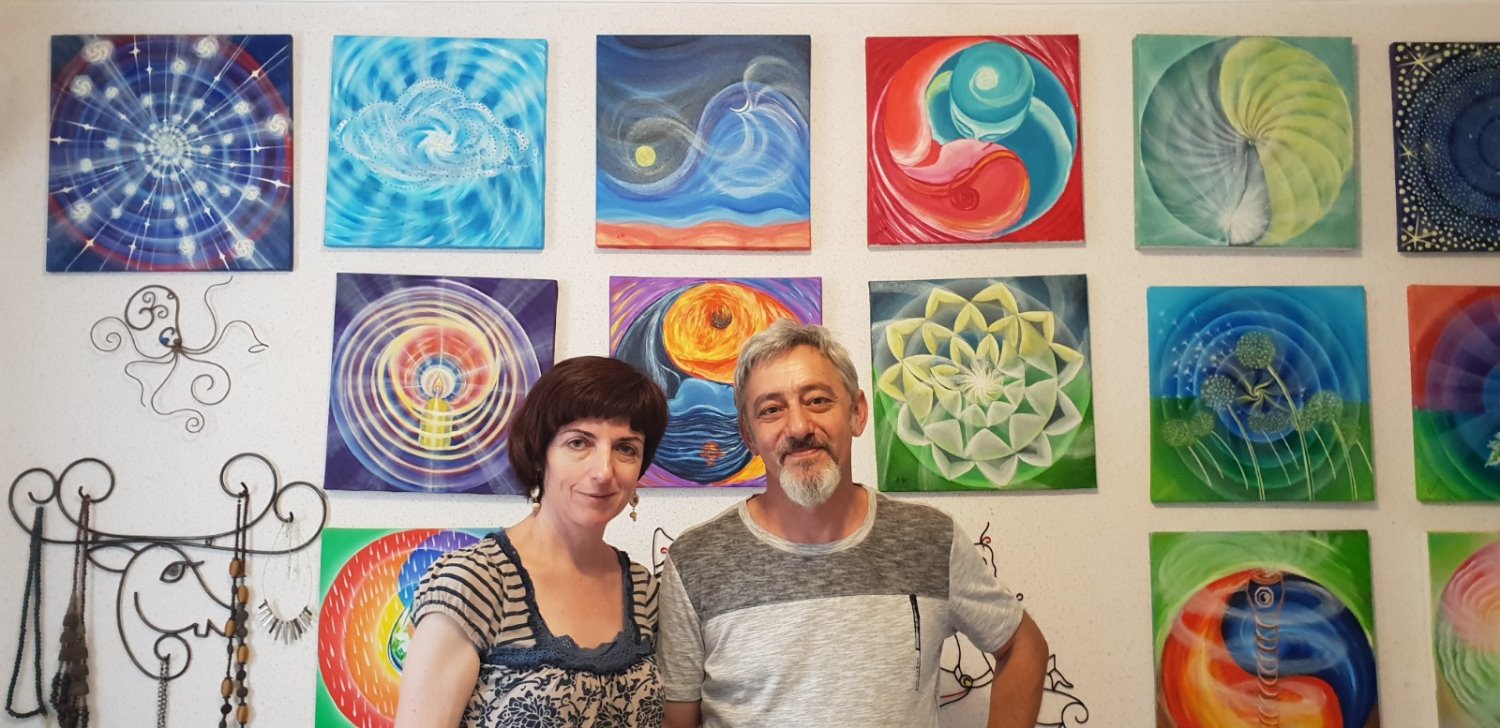 בית האמנים של אלכס ואינה גוטמן- צילום אלכס ואינה גוטמן