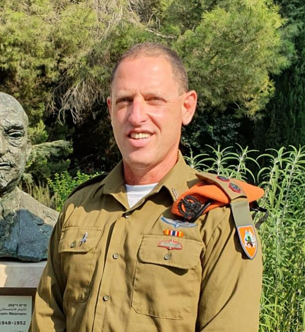 סא"ל במיל' ארנון שקמה. קרדיט דובר צה"ל