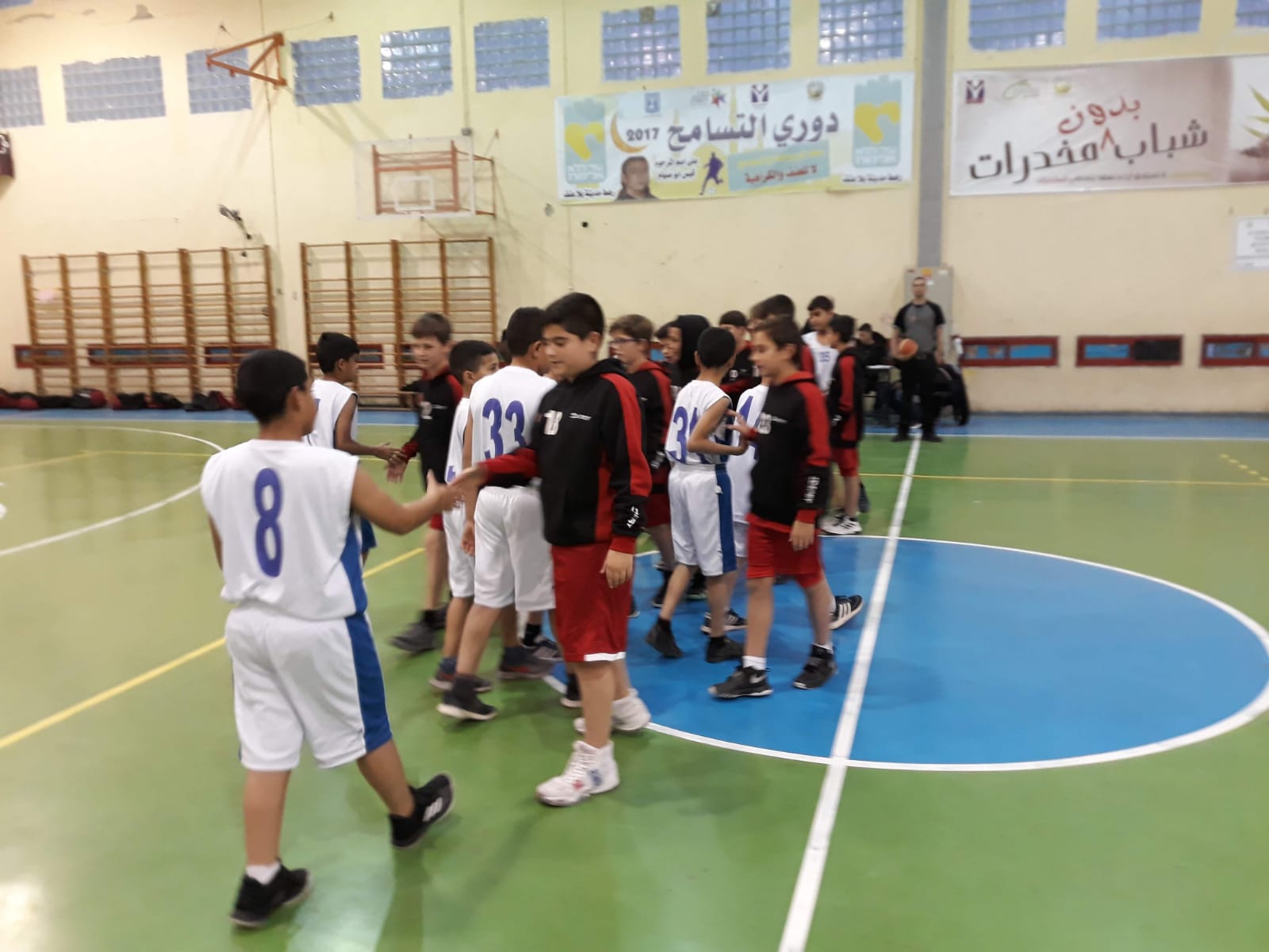 קבוצת הכדורסל הפועל רהט. קרדיט נתן וטרסקו