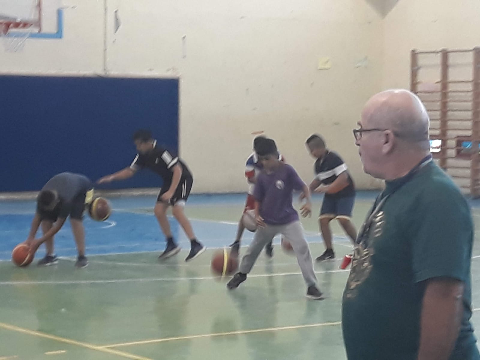 קבוצת הכדורסל הפועל רהט. קרדיט נתן וטרסקו