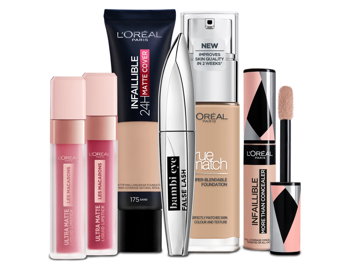 מוצרי איפור לוריאל פריז | צילום: יחצ חול 