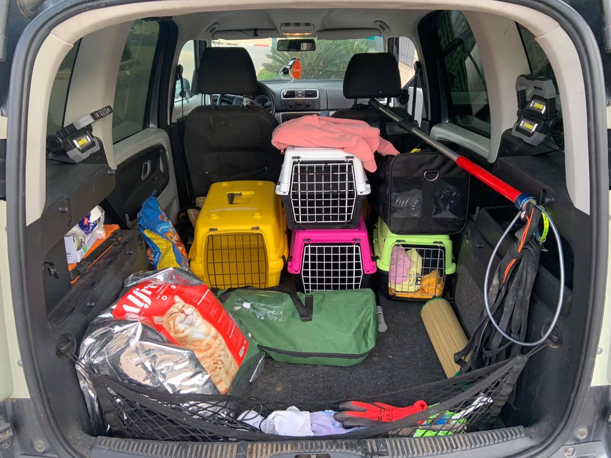 רכב החילוץ של רן פחימה תמיד מוכן. צילום פרטי