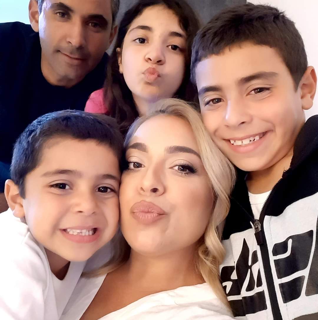 עדי וילדיה שקראו לה לעזור | צילום פרטי 