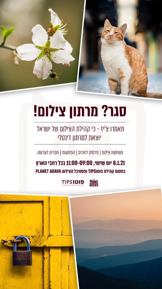 מרתון צילום באדיבות הערבה הדרומית