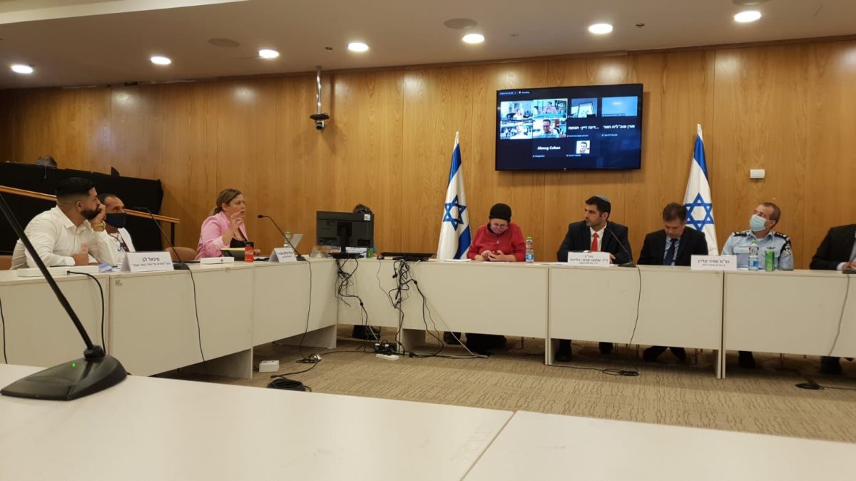 חברי השדולה במהלך הדיון. קרדיט - צילום פרטי